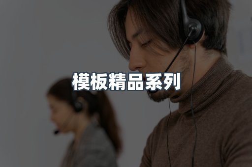 模板精品系列